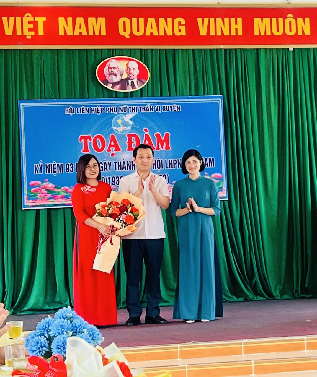 Hội liên hiệp phụ nữ thị trấn Vị Xuyên tổ chức kỷ niệm 93 năm ngày thành lập Hội LHPN Việt Nam (20/10/1930-20/10/2023) và ngày phụ nữ Việt Nam 20/10